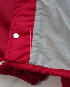 画像12: 〜80's Pla-Jac by Dunbrooke NYLON BACK PRINT FLANNEL LINING SNAP COACH JACKET "MADE IN USA" (12)