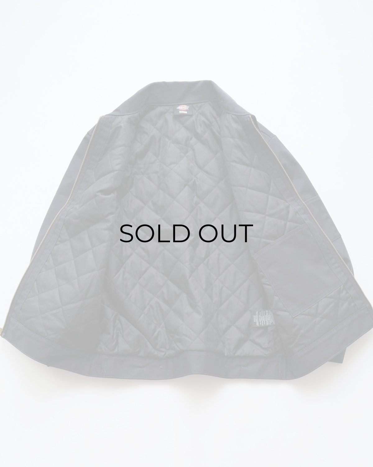 画像2: Dickies "EISENHOWER JACKET" TWILL QUILTED LINING ZIP WORK JACKET (2)