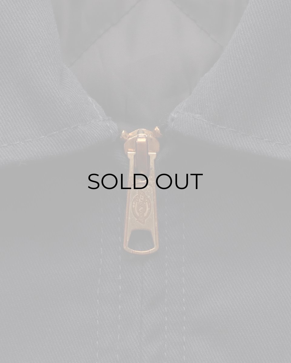 画像10: Dickies "EISENHOWER JACKET" TWILL QUILTED LINING ZIP WORK JACKET (10)