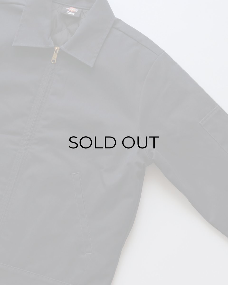 画像4: Dickies "EISENHOWER JACKET" TWILL QUILTED LINING ZIP WORK JACKET (4)