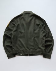 画像4: 60's Nudelman Bros. GABARDINE ZIP WORK JACKET with US FOREST SERVICE PATCH (4)