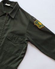 画像5: 60's Nudelman Bros. GABARDINE ZIP WORK JACKET with US FOREST SERVICE PATCH (5)