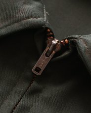画像13: 60's Nudelman Bros. GABARDINE ZIP WORK JACKET with US FOREST SERVICE PATCH (13)