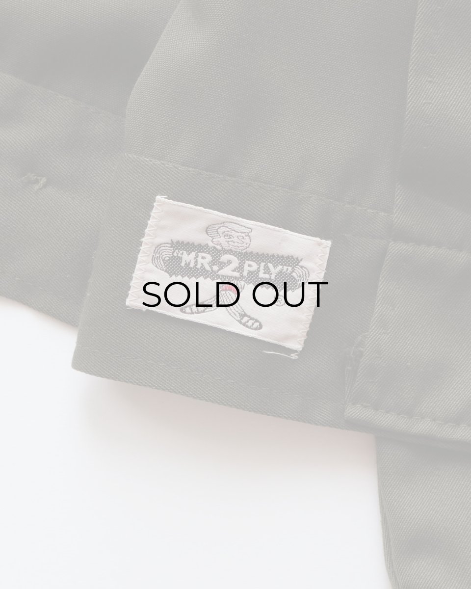 画像11: 60's Nudelman Bros. GABARDINE ZIP WORK JACKET with US FOREST SERVICE PATCH (11)