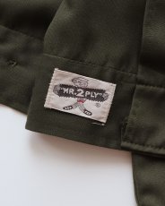 画像11: 60's Nudelman Bros. GABARDINE ZIP WORK JACKET with US FOREST SERVICE PATCH (11)