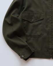 画像6: 60's Nudelman Bros. GABARDINE ZIP WORK JACKET with US FOREST SERVICE PATCH (6)