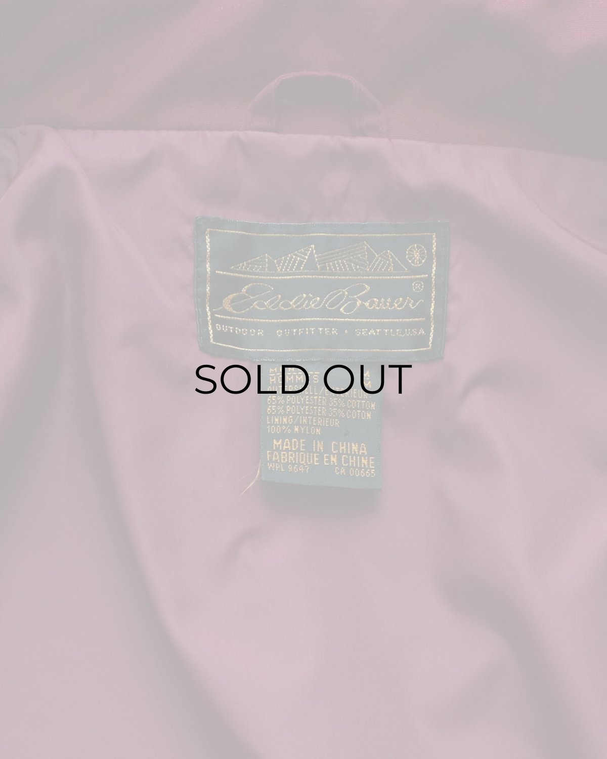 画像8: 〜90's Eddie Bauer COTTON POLYESTER MOUNTAIN JACKET (8)