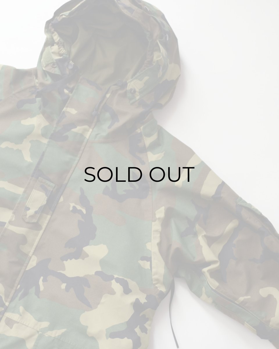 画像5: 90's US ARMY GORE-TEX WOODLAND CAMOUFLAGE COLD WEATHER PARKA 【SIZE : LARGE-LONG】 (5)