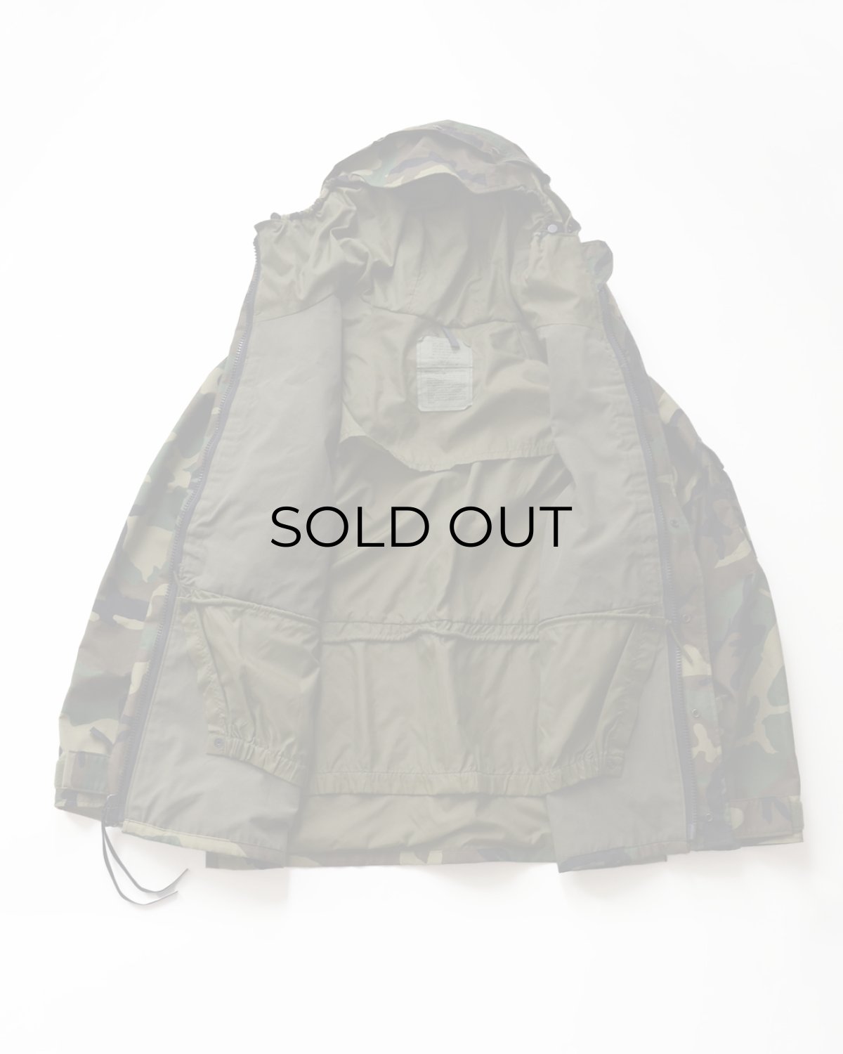 画像3: 90's US ARMY GORE-TEX WOODLAND CAMOUFLAGE COLD WEATHER PARKA 【SIZE : LARGE-LONG】 (3)