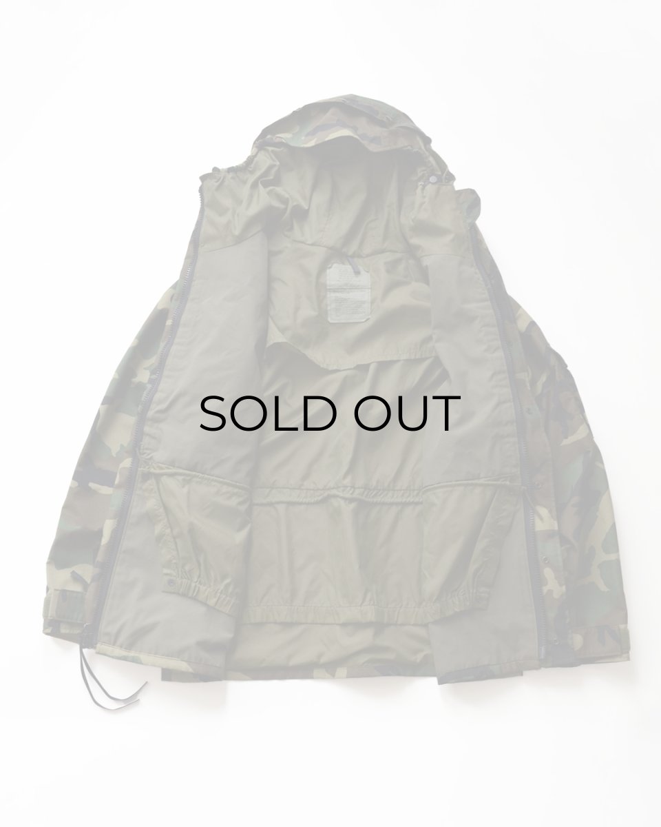 画像3: 90's US ARMY GORE-TEX WOODLAND CAMOUFLAGE COLD WEATHER PARKA 【SIZE : LARGE-LONG】 (3)