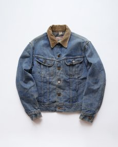 画像1: 70's Lee 220LJ "STORM RIDER" DENIM STRIPE BLANKET LINING JACKET (1)