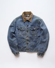 画像1: 70's Lee 220LJ "STORM RIDER" DENIM STRIPE BLANKET LINING JACKET (1)
