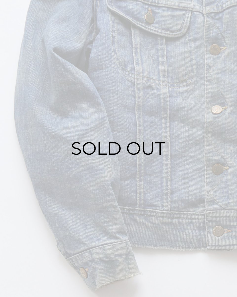 画像5: 70's Lee 220LJ "STORM RIDER" DENIM STRIPE BLANKET LINING JACKET (5)