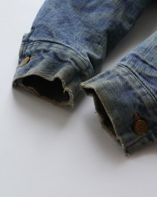 画像14: 70's Lee 220LJ "STORM RIDER" DENIM STRIPE BLANKET LINING JACKET (14)