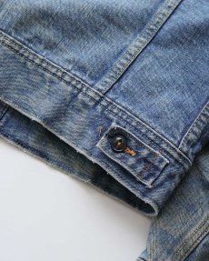 画像7: 70's Lee 220LJ "STORM RIDER" DENIM STRIPE BLANKET LINING JACKET (7)