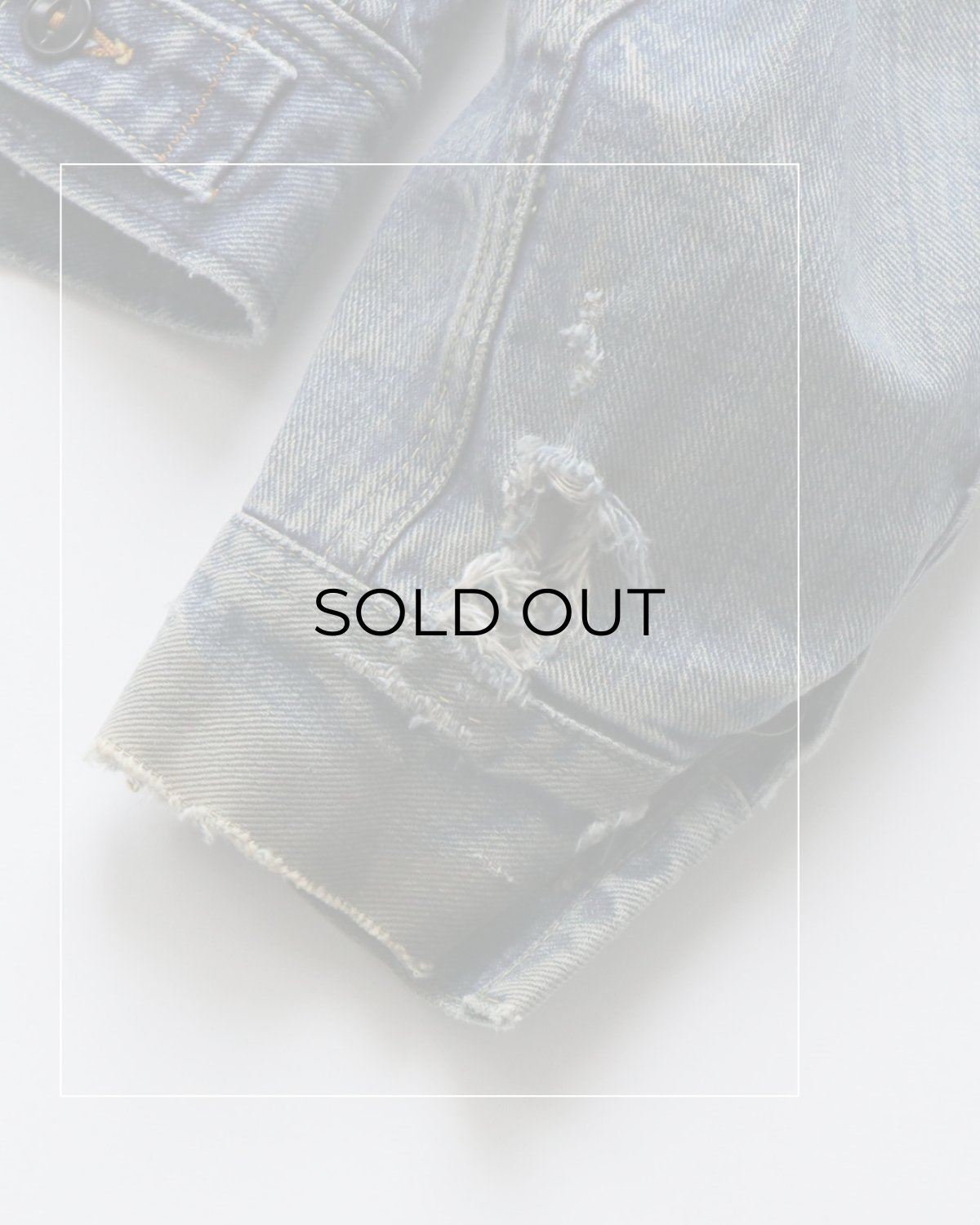 画像15: 70's Lee 220LJ "STORM RIDER" DENIM STRIPE BLANKET LINING JACKET (15)