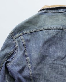 画像6: 70's Lee 220LJ "STORM RIDER" DENIM STRIPE BLANKET LINING JACKET (6)