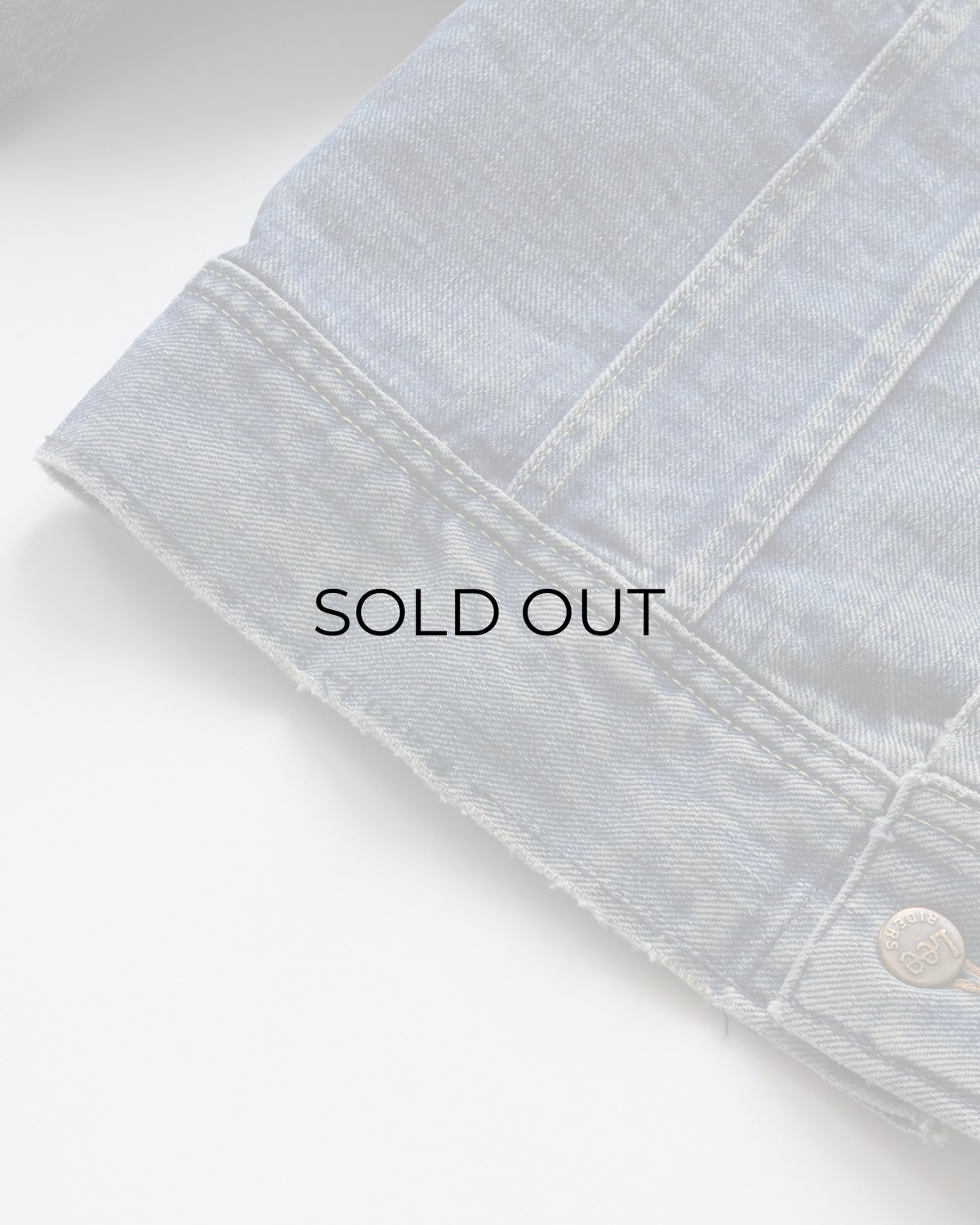 画像12: 70's Lee 220LJ "STORM RIDER" DENIM STRIPE BLANKET LINING JACKET (12)