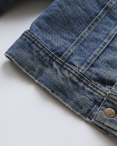 画像12: 70's Lee 220LJ "STORM RIDER" DENIM STRIPE BLANKET LINING JACKET (12)