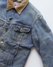 画像4: 70's Lee 220LJ "STORM RIDER" DENIM STRIPE BLANKET LINING JACKET (4)