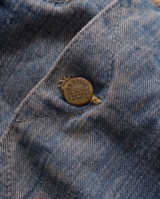 画像9: 70's Lee 220LJ "STORM RIDER" DENIM STRIPE BLANKET LINING JACKET (9)