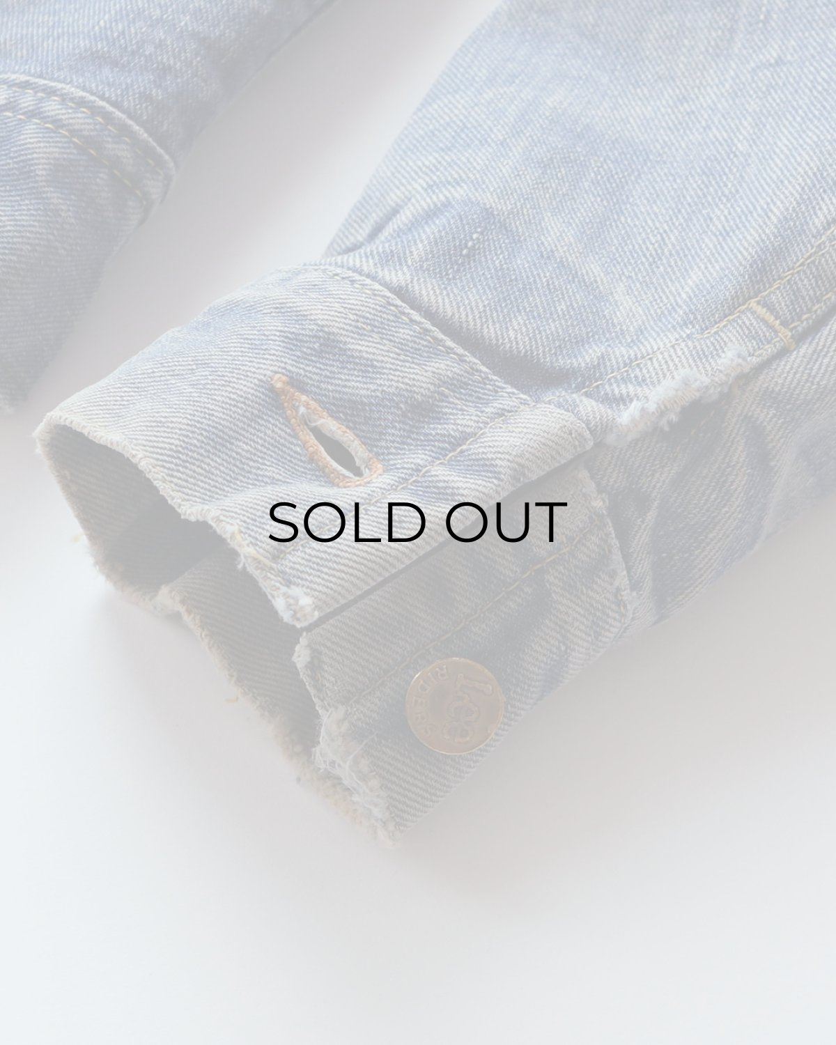 画像13: 70's Lee 220LJ "STORM RIDER" DENIM STRIPE BLANKET LINING JACKET (13)