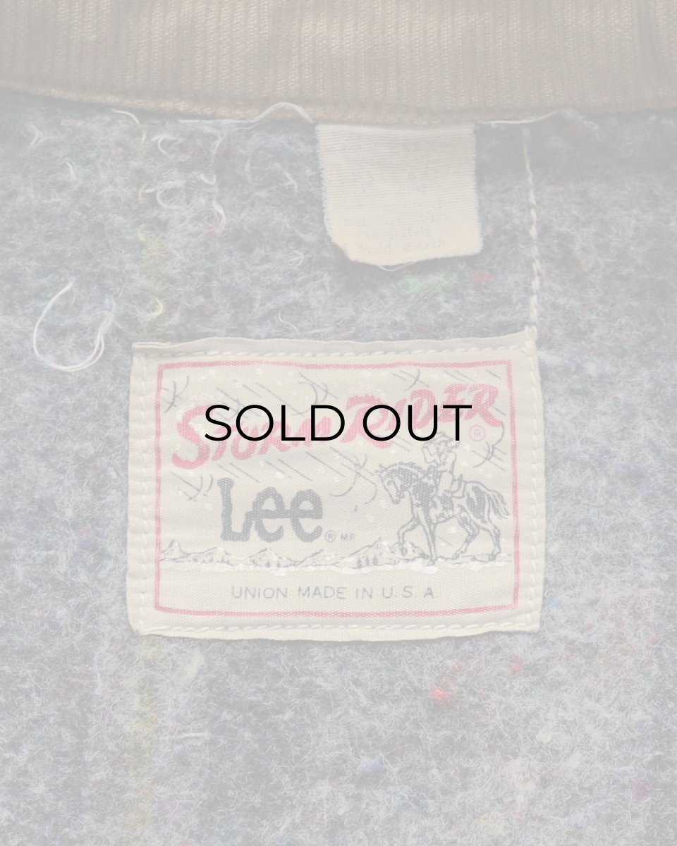 画像8: 70's Lee 220LJ "STORM RIDER" DENIM STRIPE BLANKET LINING JACKET (8)