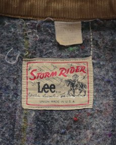 画像8: 70's Lee 220LJ "STORM RIDER" DENIM STRIPE BLANKET LINING JACKET (8)