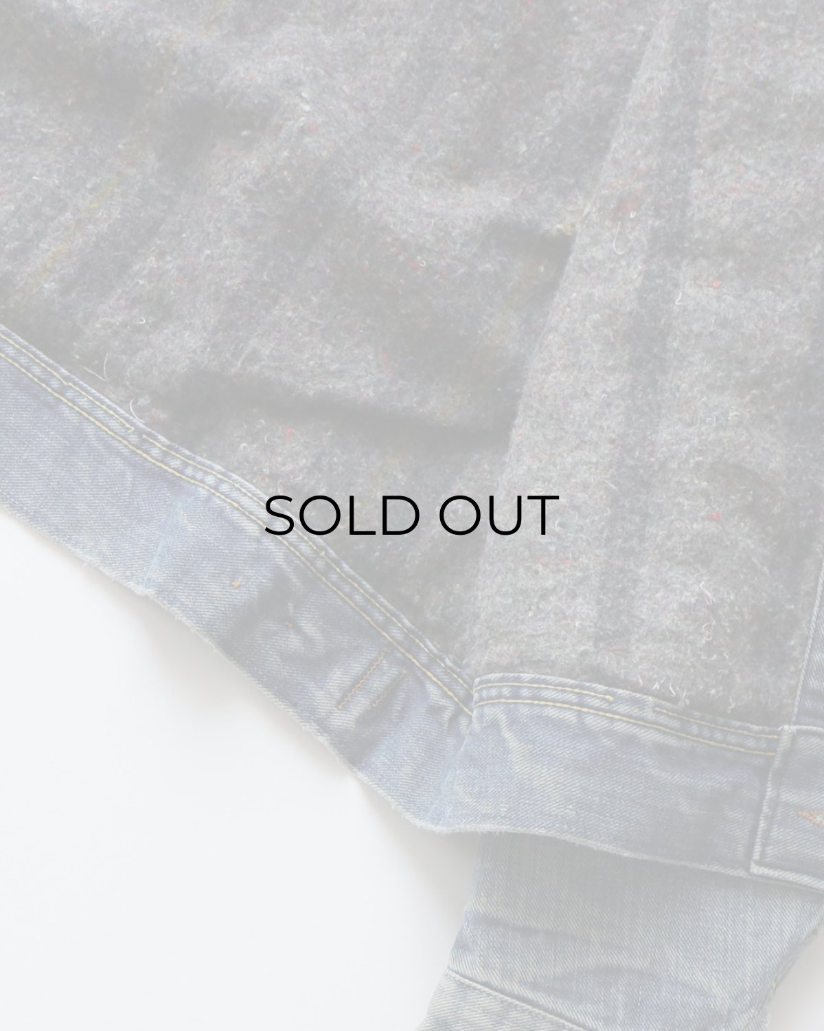 画像11: 70's Lee 220LJ "STORM RIDER" DENIM STRIPE BLANKET LINING JACKET (11)