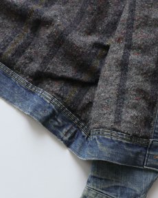 画像11: 70's Lee 220LJ "STORM RIDER" DENIM STRIPE BLANKET LINING JACKET (11)