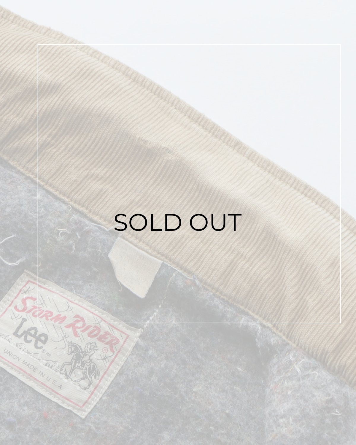 画像16: 70's Lee 220LJ "STORM RIDER" DENIM STRIPE BLANKET LINING JACKET (16)