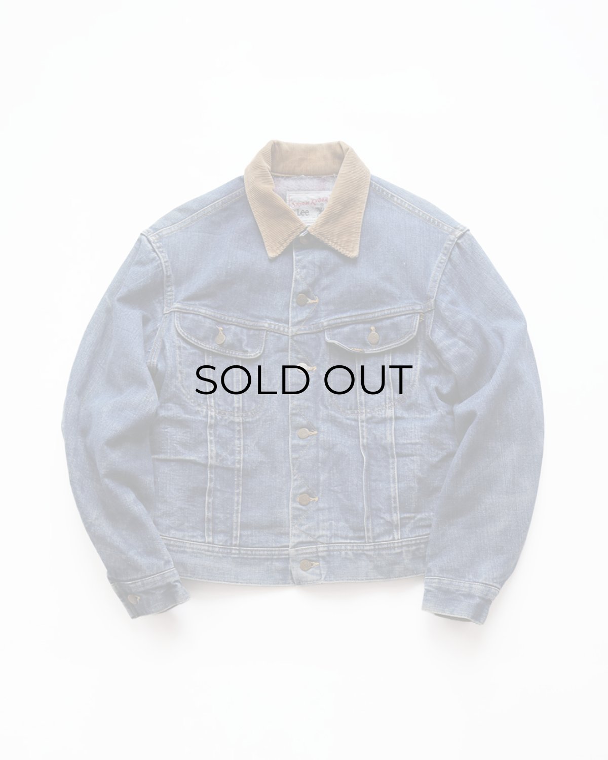 画像1: 70's-80's Lee 220LJ "STORM RIDER" DENIM STRIPE BLANKET LINING JACKET (1)