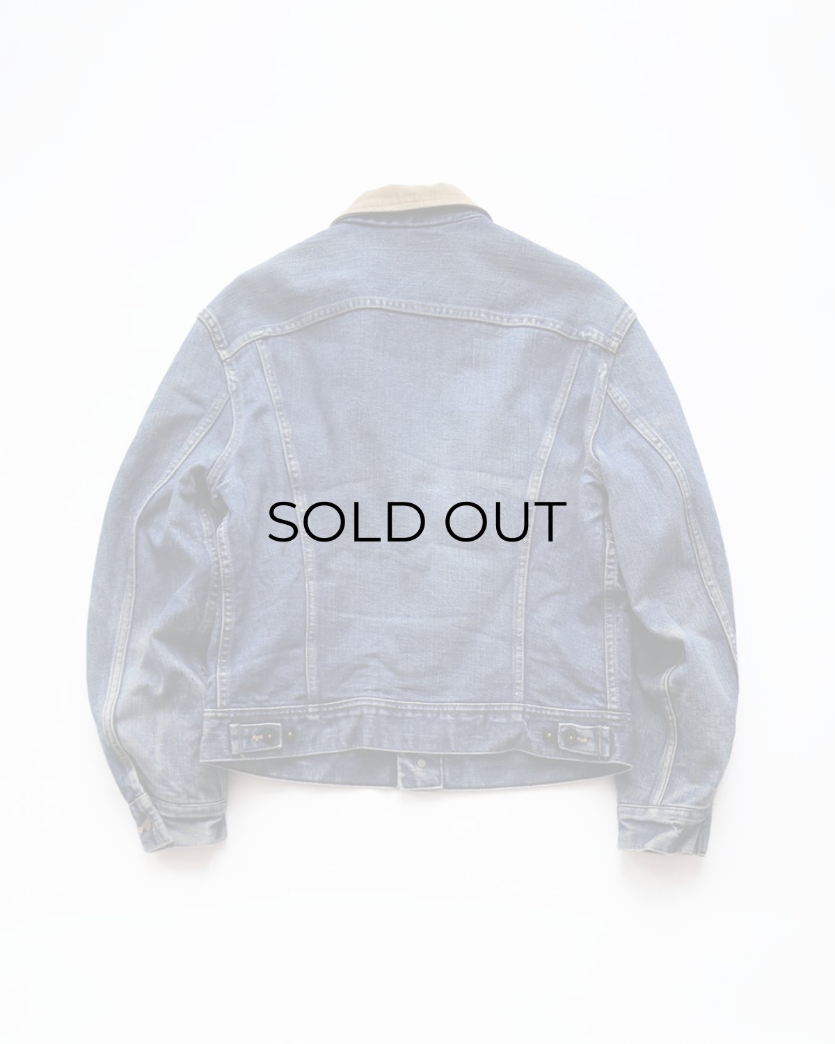 画像3: 70's-80's Lee 220LJ "STORM RIDER" DENIM STRIPE BLANKET LINING JACKET (3)