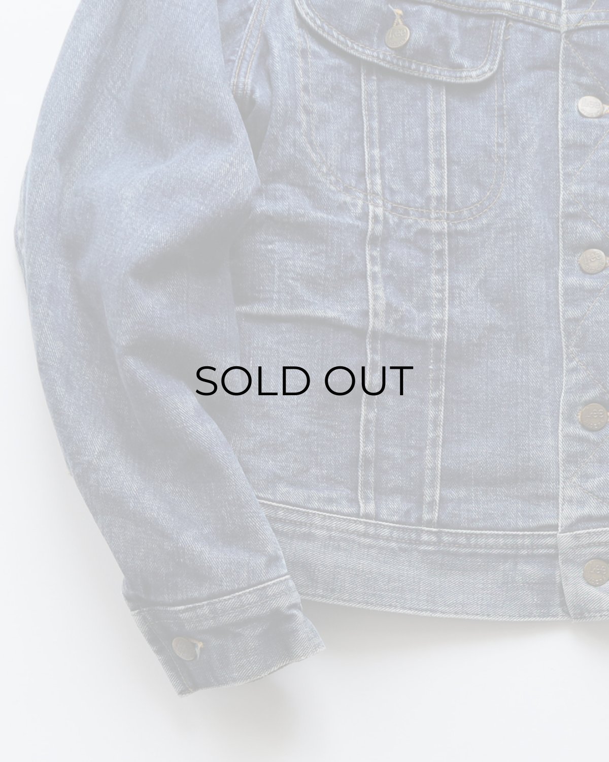 画像5: 70's-80's Lee 220LJ "STORM RIDER" DENIM STRIPE BLANKET LINING JACKET (5)