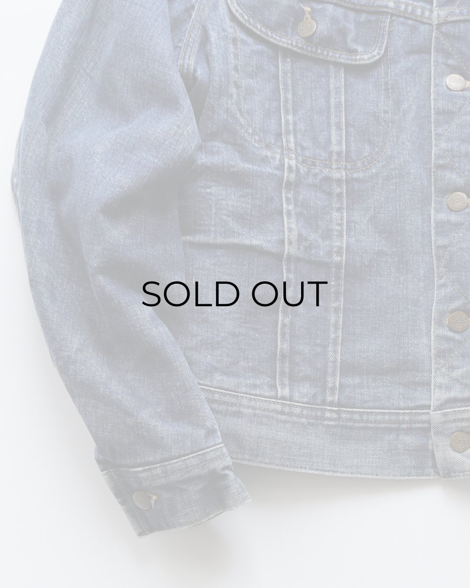 画像5: 70's-80's Lee 220LJ "STORM RIDER" DENIM STRIPE BLANKET LINING JACKET (5)