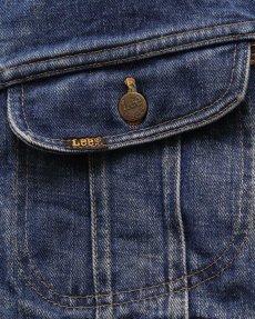 画像11: 70's-80's Lee 220LJ "STORM RIDER" DENIM STRIPE BLANKET LINING JACKET (11)