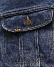 画像11: 70's-80's Lee 220LJ "STORM RIDER" DENIM STRIPE BLANKET LINING JACKET (11)