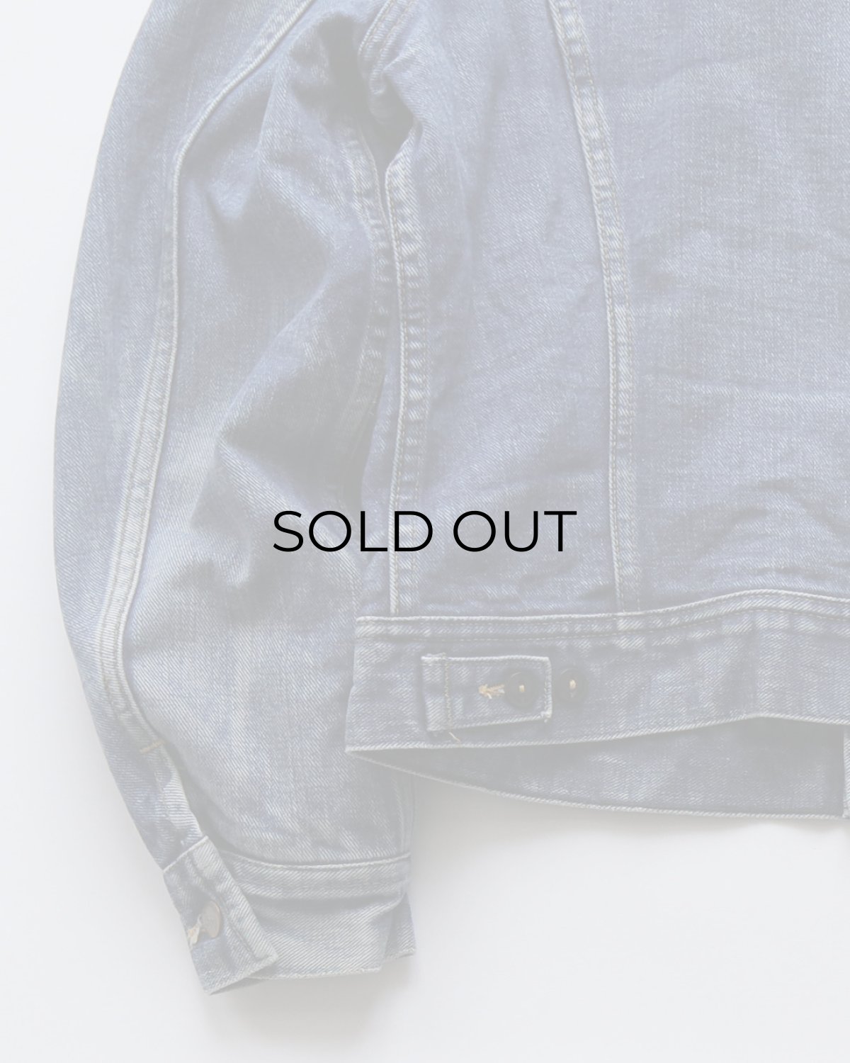 画像6: 70's-80's Lee 220LJ "STORM RIDER" DENIM STRIPE BLANKET LINING JACKET (6)