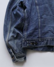画像6: 70's-80's Lee 220LJ "STORM RIDER" DENIM STRIPE BLANKET LINING JACKET (6)