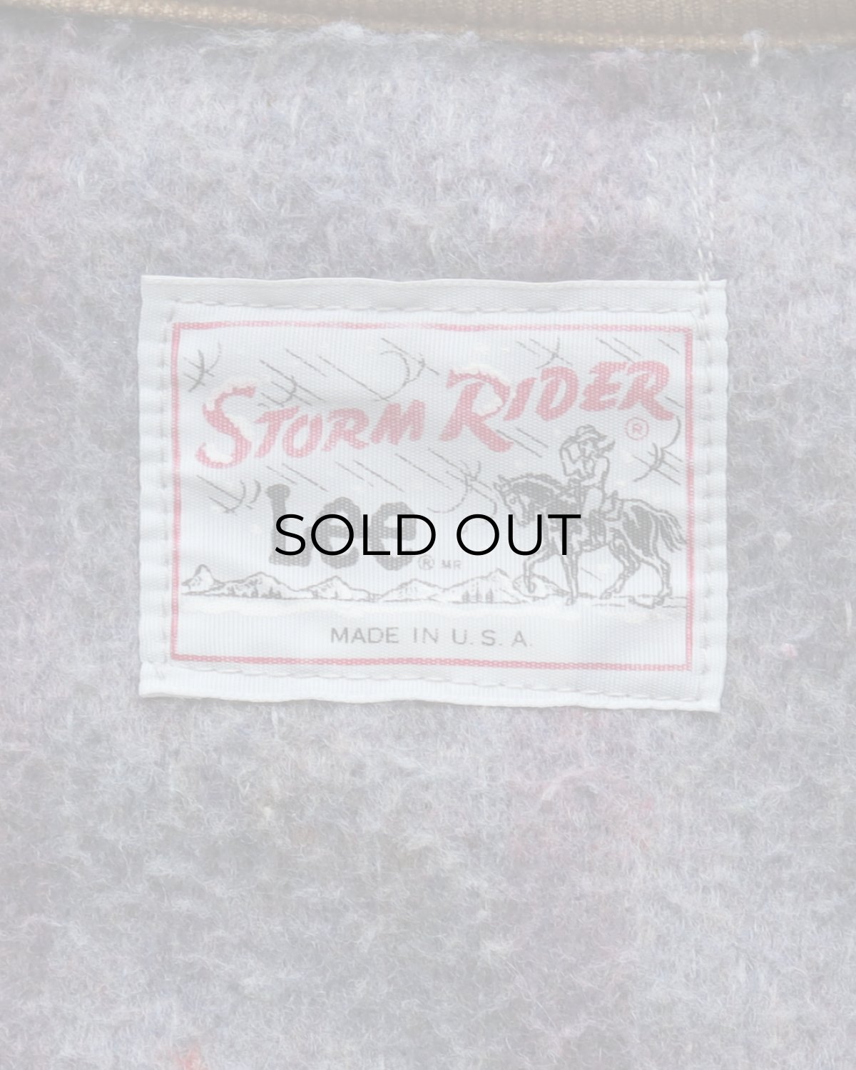 画像10: 70's-80's Lee 220LJ "STORM RIDER" DENIM STRIPE BLANKET LINING JACKET (10)