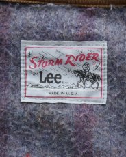 画像10: 70's-80's Lee 220LJ "STORM RIDER" DENIM STRIPE BLANKET LINING JACKET (10)