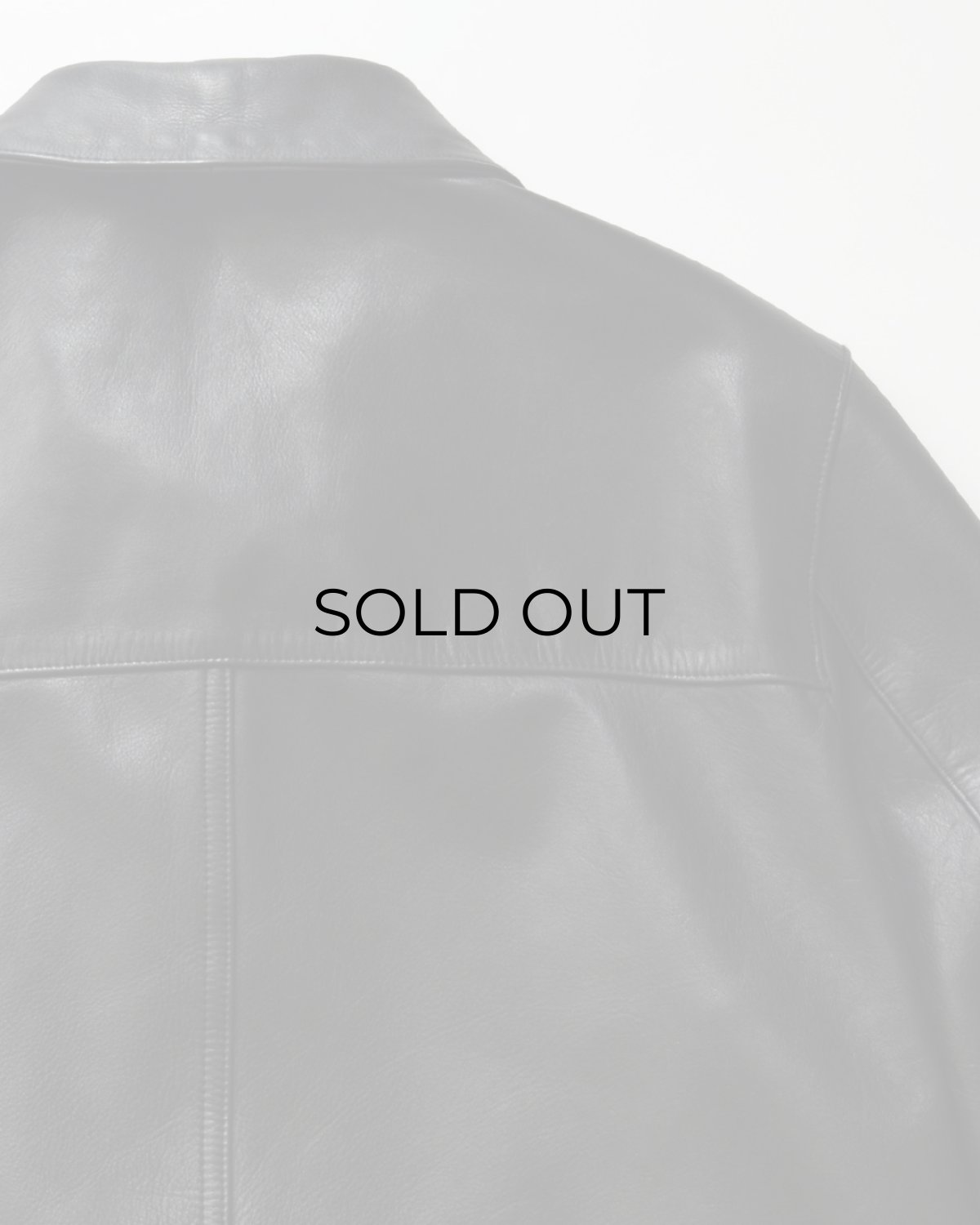 画像6: 90's BANANA REPUBLIC LEATHER CAR COAT (6)