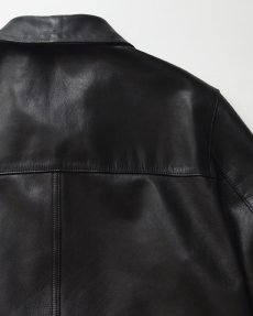 画像6: 90's BANANA REPUBLIC LEATHER CAR COAT (6)