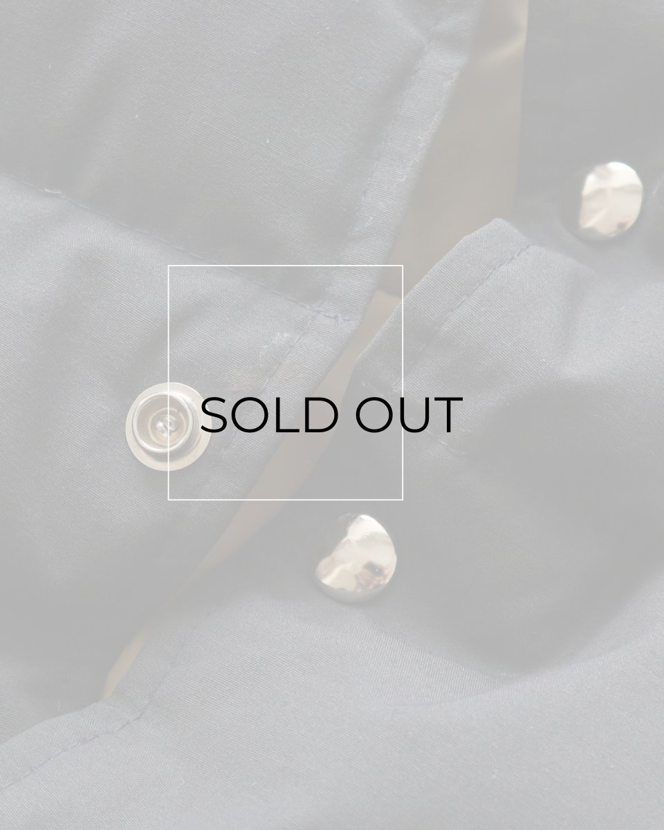 画像10: 80's WILLIAM BARRY NYLON SNAP DOWN VEST "MADE IN USA" (10)