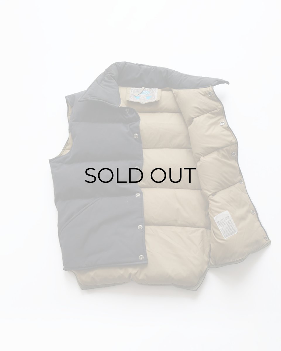 画像2: 80's WILLIAM BARRY NYLON SNAP DOWN VEST "MADE IN USA" (2)