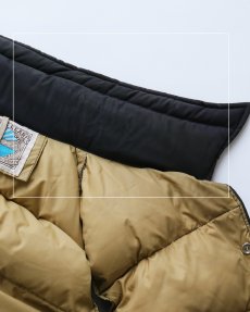 画像12: 80's WILLIAM BARRY NYLON SNAP DOWN VEST "MADE IN USA" (12)