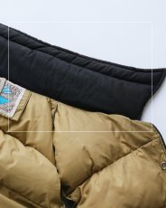 画像12: 80's WILLIAM BARRY NYLON SNAP DOWN VEST "MADE IN USA" (12)