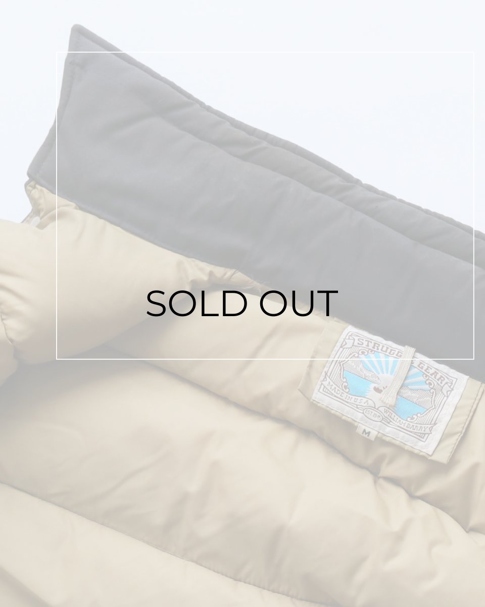 画像11: 80's WILLIAM BARRY NYLON SNAP DOWN VEST "MADE IN USA" (11)