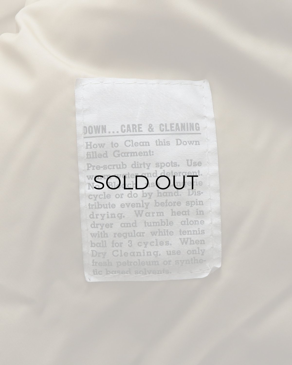 画像8: 80's WILLIAM BARRY NYLON SNAP DOWN VEST "MADE IN USA" (8)