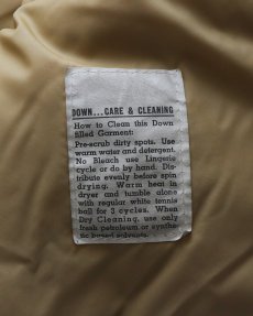 画像8: 80's WILLIAM BARRY NYLON SNAP DOWN VEST "MADE IN USA" (8)